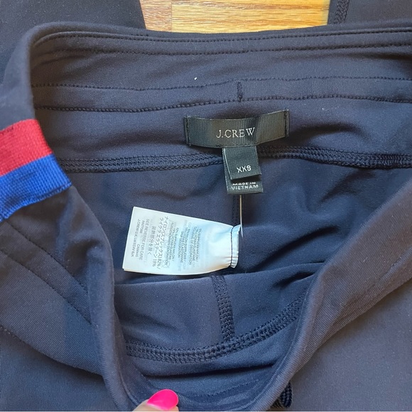 J. Crew high waisted leggings with side stripes size XXS - Picture 5 of 9